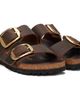 Birkenstock Birkenstock Brown Narrow Arizona Big Buckle Oiled Leather Sandals - 4
