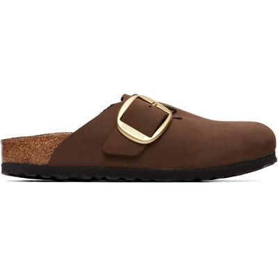 Birkenstock Birkenstock Brown Narrow Boston Big Buckle Loafers