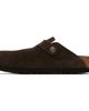 Birkenstock Birkenstock Brown Narrow Boston Soft Footbed Suede Leather Loafers - 3