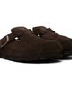 Birkenstock Birkenstock Brown Narrow Boston Soft Footbed Suede Leather Loafers - 4