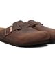 Birkenstock Birkenstock Brown Regular Boston Soft Footbed Oiled Leather Loafers - 4