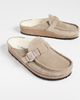 Birkenstock Birkenstock Buckley Shearling Clogs Taupe/Natural - 5