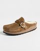 Birkenstock Birkenstock Buckley Shearling Clogs Tea/Natural - 2