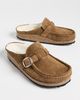 Birkenstock Birkenstock Buckley Shearling Clogs Tea/Natural - 5