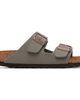 Birkenstock Birkenstock Gray Regular Arizona Birkibuc Sandals - 1