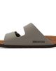 Birkenstock Birkenstock Gray Regular Arizona Birkibuc Sandals - 3