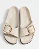 Birkenstock Birkenstock Madrid Big Buckle High Shine Sandals Oyster - 5