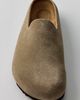 Birkenstock Birkenstock Men's Amsterdam Wrapped Suede Clogs in Taupe, Men's at Urban Outfitters - 1