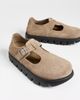 Birkenstock Birkenstock Paris Chunky Flats Gray Taupe - 5