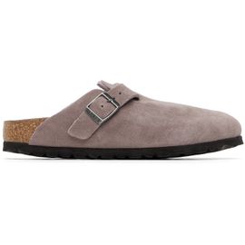 Birkenstock Birkenstock Purple Narrow Boston Soft Footbed Slip-on Loafers