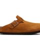 Birkenstock Birkenstock Tan Regular Boston Soft Footbed Suede Leather Loafers - 1