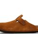 Birkenstock Birkenstock Tan Regular Boston Soft Footbed Suede Leather Loafers - 3