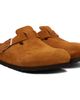 Birkenstock Birkenstock Tan Regular Boston Soft Footbed Suede Leather Loafers - 4