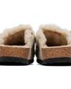 Birkenstock Birkenstock Taupe Narrow Boston Shearling Loafers - 2