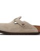 Birkenstock Birkenstock Taupe Regular Boston Soft Footbed Suede Leather Loafers - 3