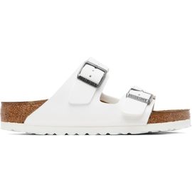 Birkenstock Birkenstock White Regular Arizona Birko-Flor Sandals