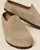 Birkenstock Birkenstock Women's Amsterdam Wrapped Suede Clogs in Taupe, Women's at Urban Outfitters - 1