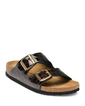 Birkenstock Birkenstock Women's Arizona Leather Buckled Footbed Sandals