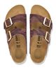 Birkenstock Birkenstock Women's Arizona Snake Print Suede Sandals - 3