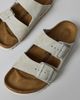 Birkenstock Birkenstock Women's Arizona Suede Sandal in Oyster, Women's at Urban Outfitters - 5