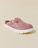 Birkenstock Birkenstock Women's Boston Chunky Suede Clogs in Pink Combo, Women's at Urban Outfitters - 3
