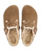 Birkenstock Birkenstock Women's Boston Suede & Shearling Clogs - 3