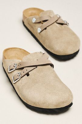 Birkenstock Blair Suede Clogs