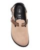 Birkenstock Women's Tokio Mixed Leather Slingback Mules - 5
