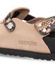 Birkenstock Women's Tokio Mixed Leather Slingback Mules - 6