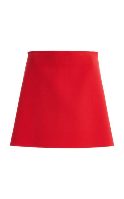 BIRROT BIRROT Exclusive Lay3 CottonBlend Mini Skirt