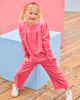 BISBY BISBY Kids' Cropped Velour Palazzo Pants - 2