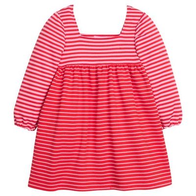 BISBY BISBY Kids' Pique Stripe Cora Dress