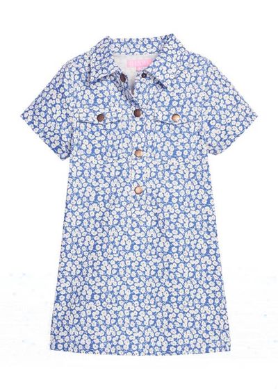 BISBY BISBY Kids' Safari Popover Dress