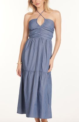 Bishop + Young Bishop + Young Aeries Tiered Halter Dress