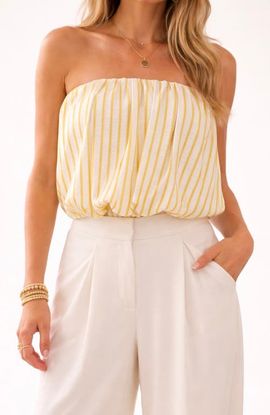 Bishop + Young Bishop + Young Serene Bubble Stripes Top