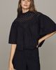 Bishop + Young Willow 100% Cotton Eyelet Top - 1