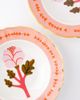 Bitossi Bitossi Botanica Rosa set of 4 porcelain soup plates - 2