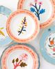 Bitossi Bitossi Botanica Rosa set of 4 porcelain soup plates - 3