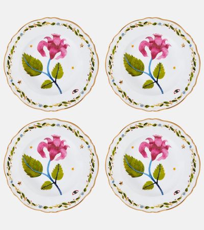 Bitossi Bitossi Fabula Profumo set of 4 soup plates