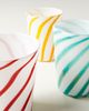 Bitossi Bitossi Set of 4 striped glasses - 2