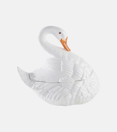 Bitossi Bitossi Swan ceramic soup tureen