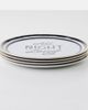 Bitossi Bitossi The Club set of 4 pizza plates - 4