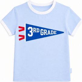 Bits & Bows Bits & Bows 3rd Grade Crewneck T-Shirt