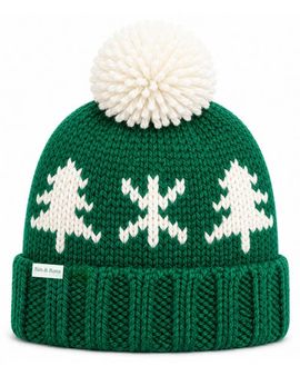 Bits & Bows Bits & Bows Adult Evergreen Bobble Hat