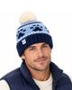 Bits & Bows Bits & Bows Adult Paw Prints Bobble Hat - 2