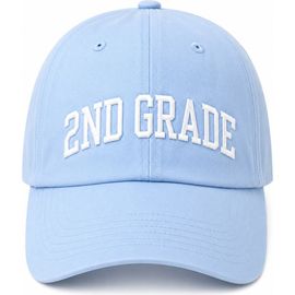 Bits & Bows Bits & Bows Back-to-School Second Grade Baseball Hat