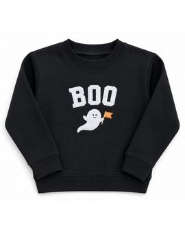 Bits & Bows Bits & Bows Boo Ghost Crewneck Sweatshirt