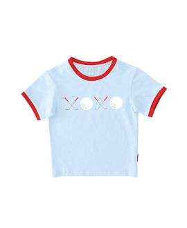 Bits & Bows Bits & Bows Boys' Golf Xo Valentine's Day T-Shirt