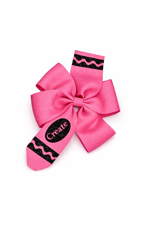 Bits & Bows Bits & Bows Crayon Back-to-School Hair Bow