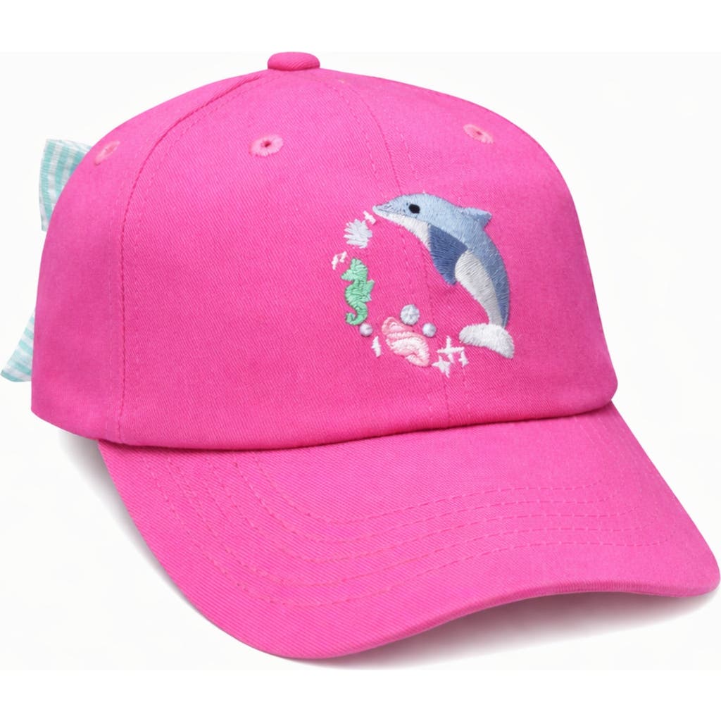 Bits & Bows Bits & Bows Dolphin Daydream Bow Baseball Hat